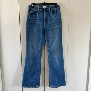LOFT Outlet Women’s Jeans Curvy High Rise Flare Size 6 Medium Wash 29.5" Inseam
